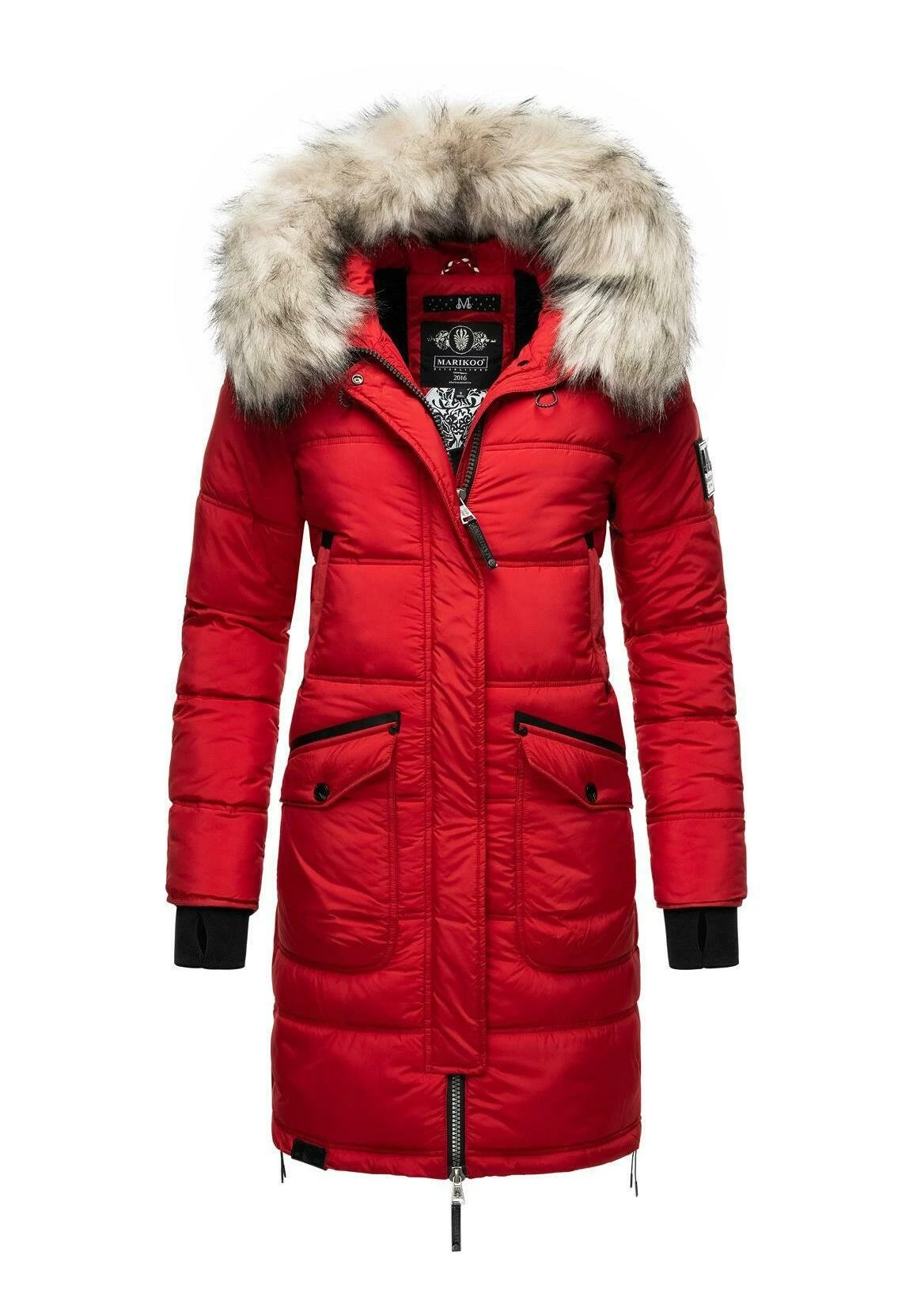 Marikoo Chaskaa - Cappotto Invernale - Light Red 1 Marikoo Chaskaa - Cappotto Invernale - Light Red