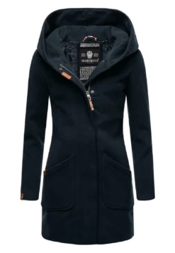 Marikoo Cappotto Corto - Dark Navy 12 Marikoo Cappotto Corto - Dark Navy -Marikoo f9039437d7c94320bf1e871707bdb60a