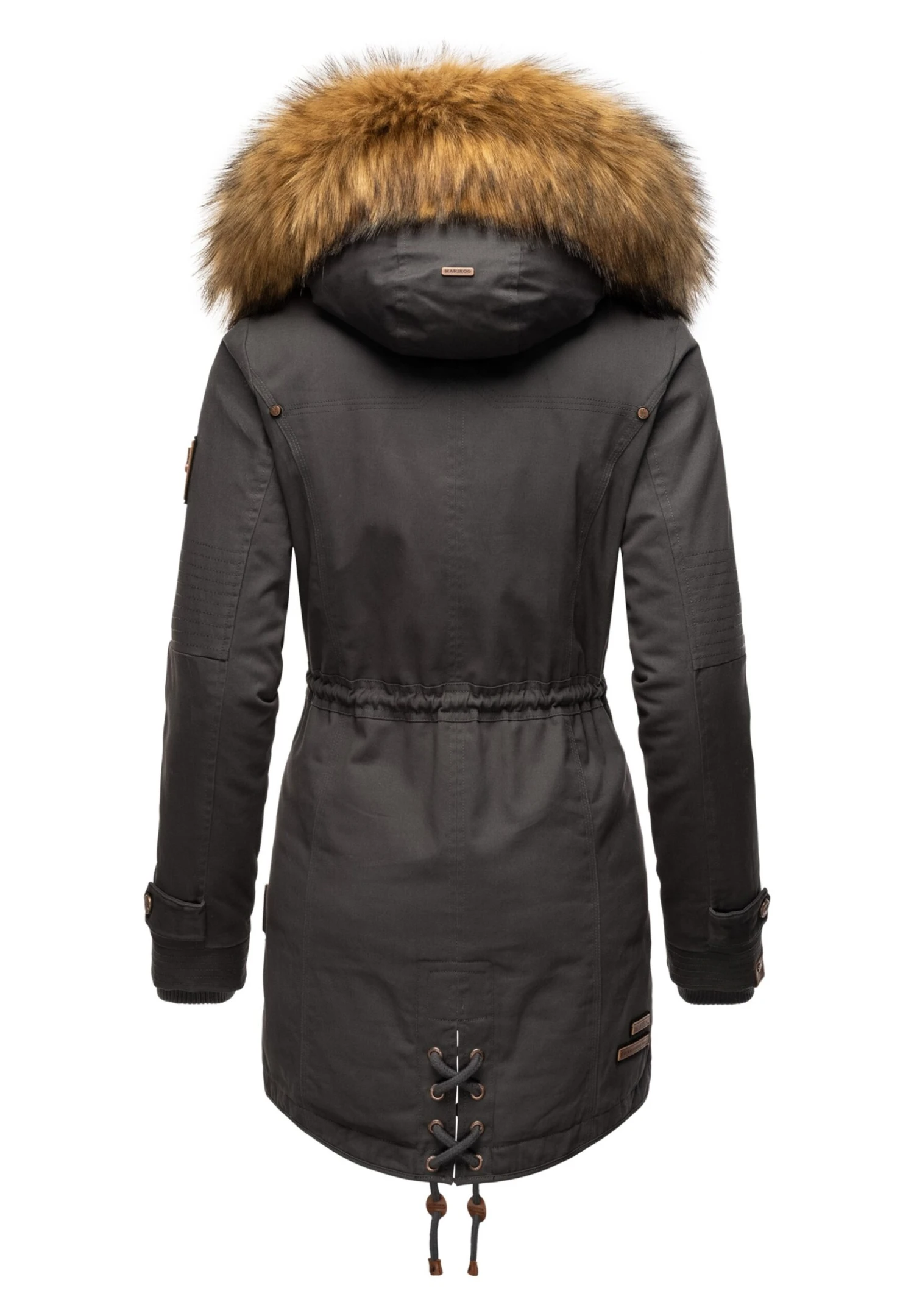 Marikoo Viva Cappotto InvernaleDark Grey Donna Cappotti M5M21U00N-C12 2 Marikoo Viva Cappotto InvernaleDark Grey Donna Cappotti M5M21U00N-C12 - immagine 2
