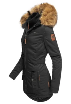 Marikoo SanakooCappotto InvernaleBlack Donna Cappotti M5M21U00P-Q11 -Marikoo fdf2684197014da8bbcc56cfdf562d26